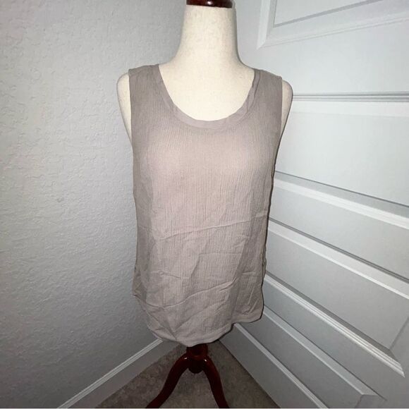 Soft Surroundings Sleeveless Shirt Blouse Top - Picture 1 of 8
